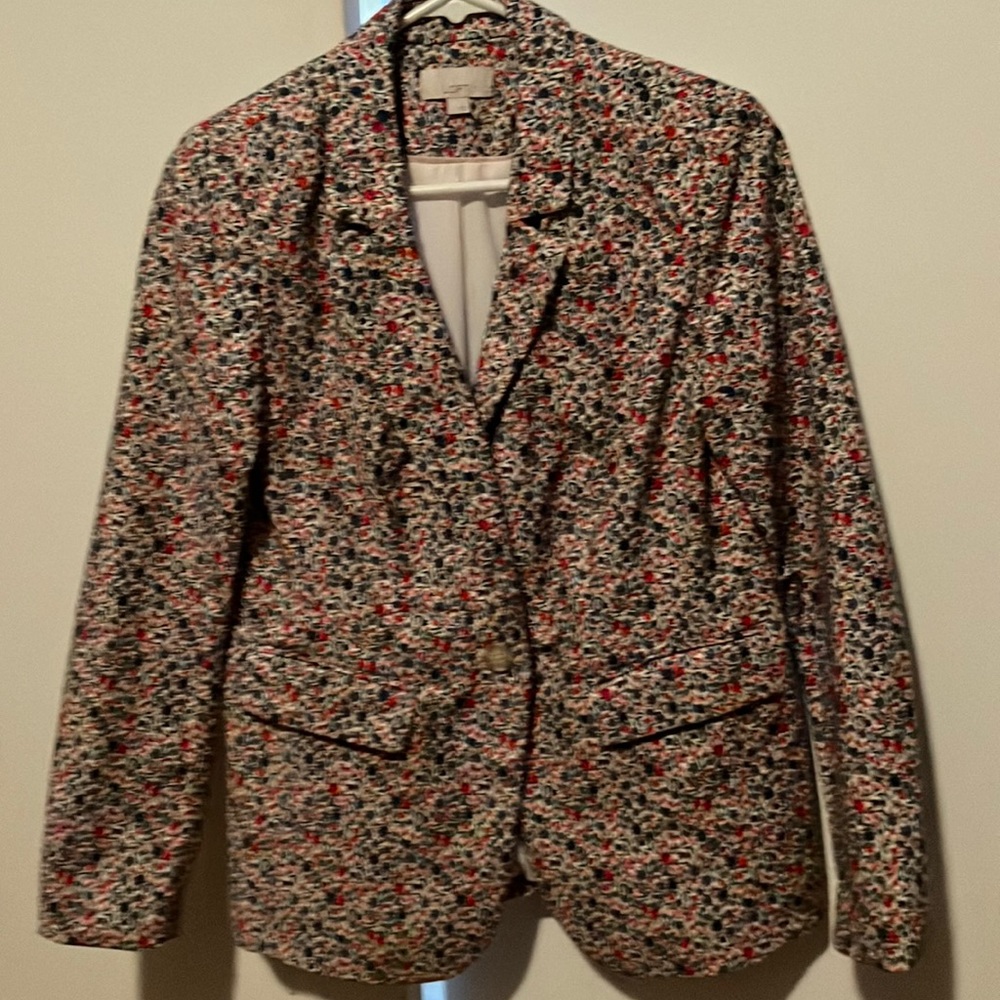 Ann Taylor Loft bright spring/summer Jacket